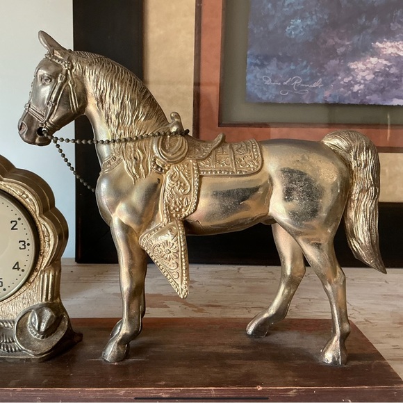 Vintage Collectible General Electric Mid Century Horse Clock Model AB-3F5A - Picture 8 of 10